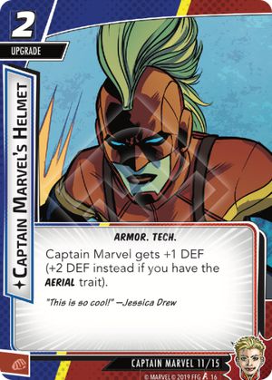 Casque de Captain Marvel