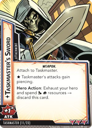 Épée de Taskmaster