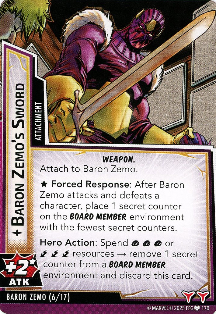 Baron Zemo's Sword