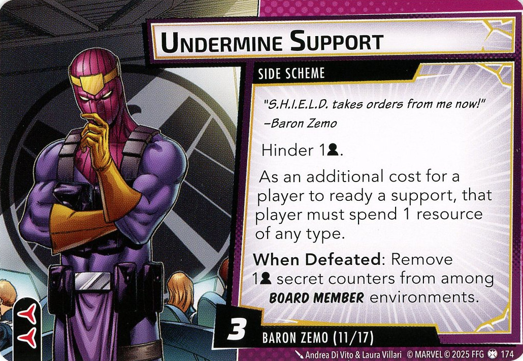 Undermine Support