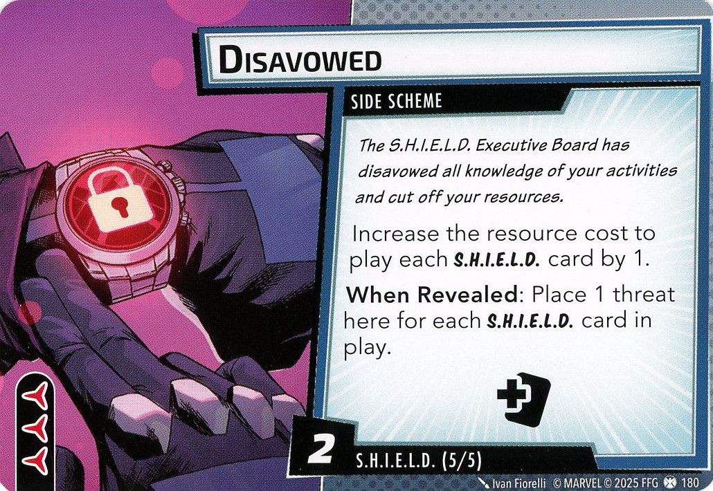 Disavowed