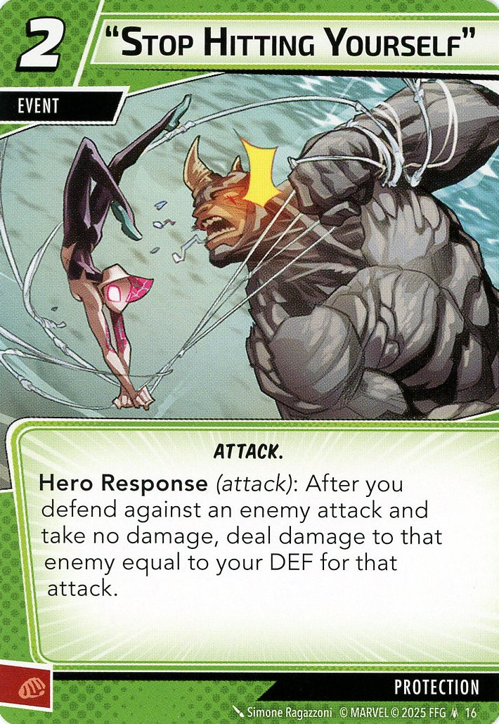 "Stop Hitting Yourself"